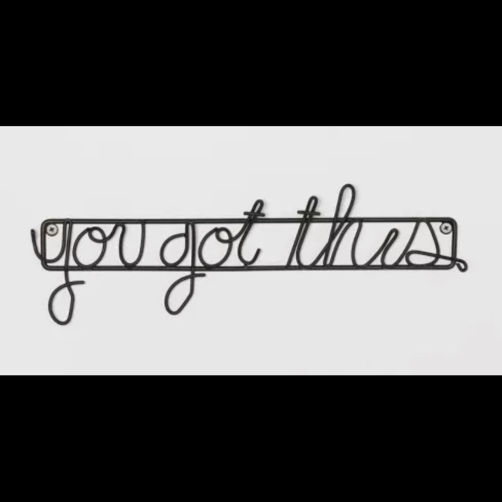 Joanna Gaines Magnolia You Got This Wire Wall Sign